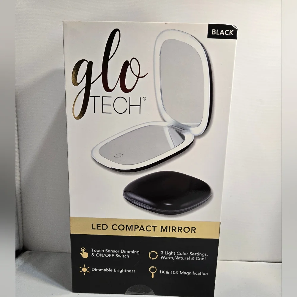Glo Tech LED Compact Mirror - Picture 1 of 5